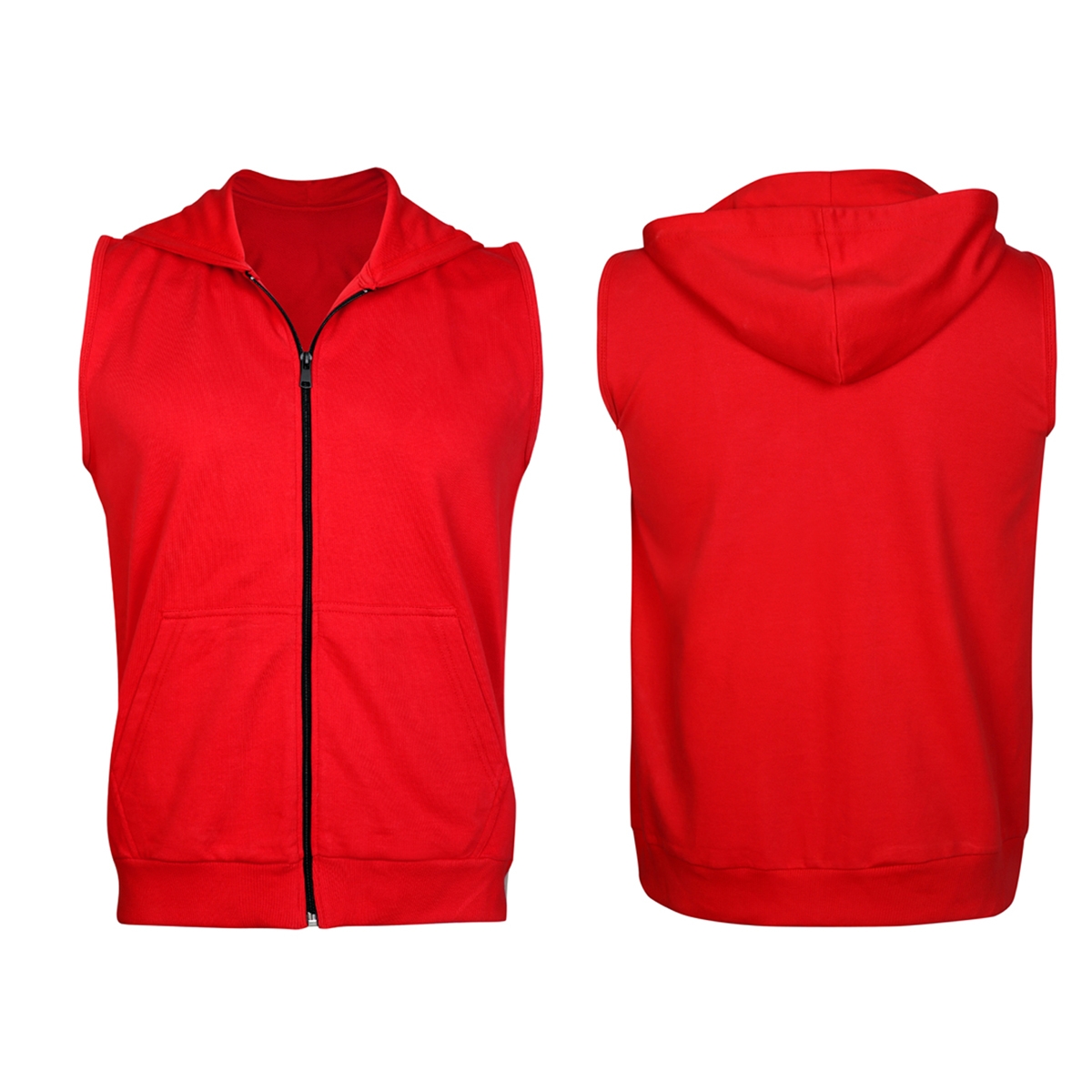 SLEEVELESS HOODIES