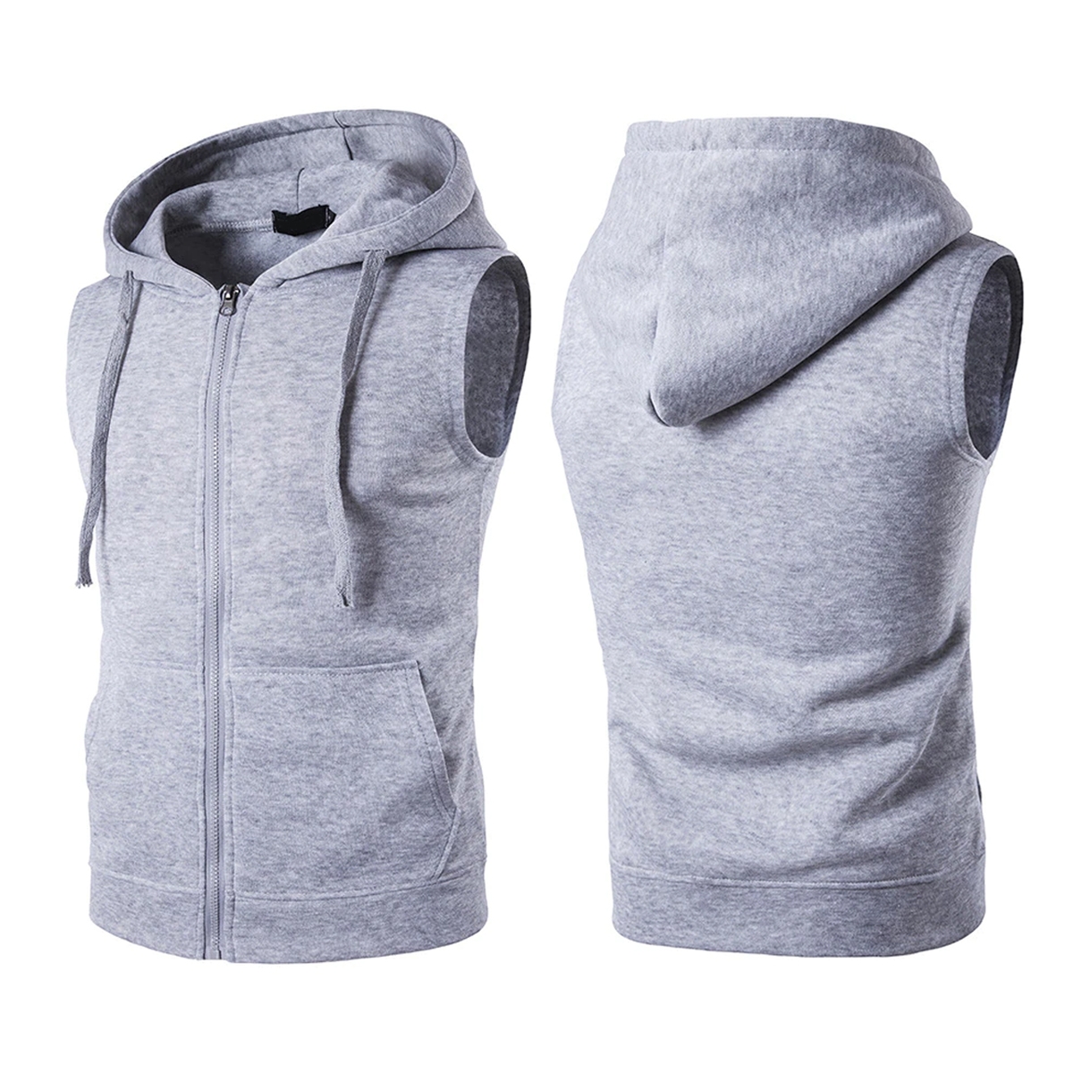 SLEEVELESS HOODIES