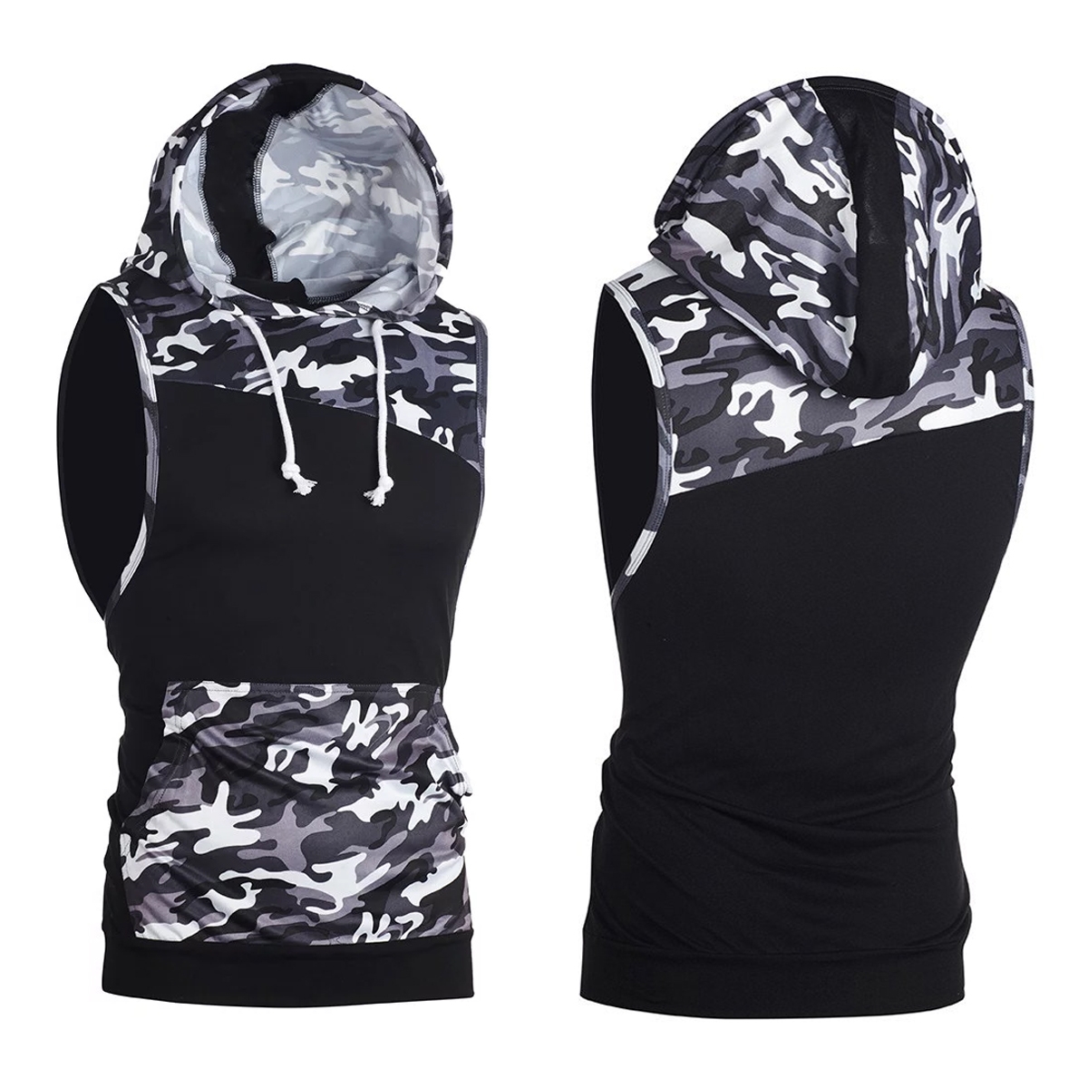 SLEEVELESS HOODIES
