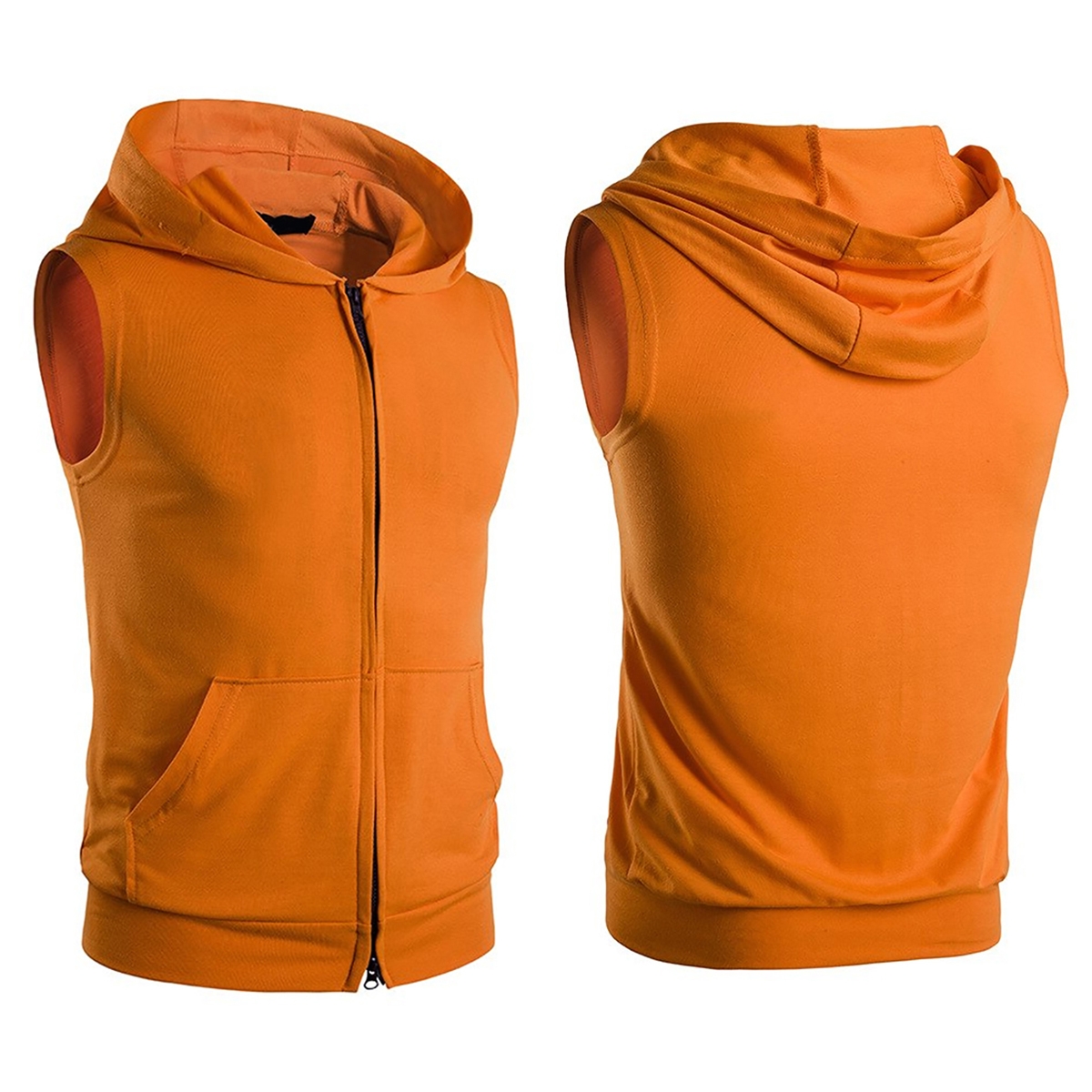 SLEEVELESS HOODIES